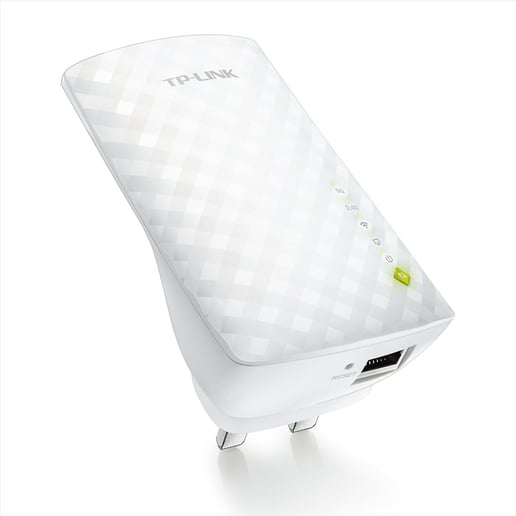 TP-Link AC750 RE200 Dual Band WiFi Universal Wall-plug Range Extender (White)