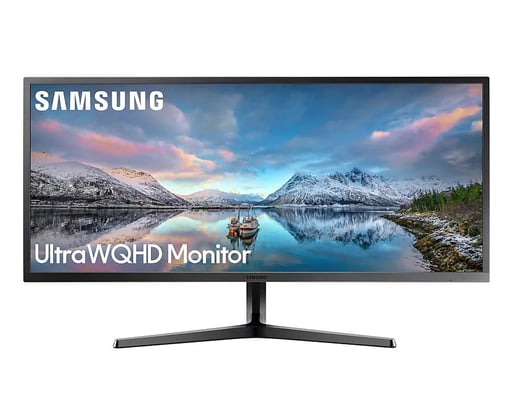 Samsung S34J550WQU 34 inch Monitor - 3440 x 1440, 4ms, HDMI