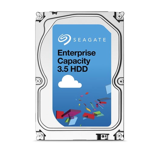 Seagate Enterprise Capacity (4TB) 3.5 inch Hard Drive (7200rpm) 12Gb/s SAS 128MB (Internal) - Standard 512 Emulation Model