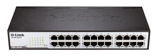 DLink DES-1024D 24-Port 100 Mbps Desktop Switch 