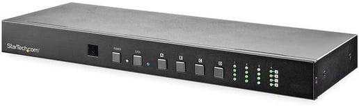 StarTech.com 4x4 HDMI Matrix Switch with Audio and Ethernet Control (Black)