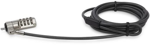 StarTech.com Laptop Cable Lock with Swivel Hinge, 4-Digit Combination Lock