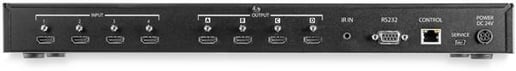 StarTech.com 4x4 HDMI Matrix Switch with Audio and Ethernet Control (Black)