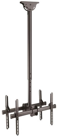 StarTech.com Ceiling Back-to-Back TV Mount (Black) for 32 to 75 inch TVs