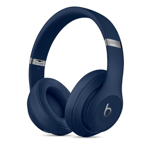 Beats Studio3 Over-Ear Noise-Cancelling Wireless Headphones (Blue)