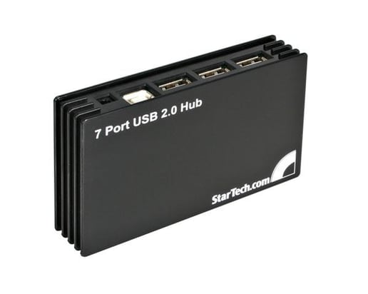 StarTech.com Hub - 7 ports - USB 2.0 - Hi-Speed USB