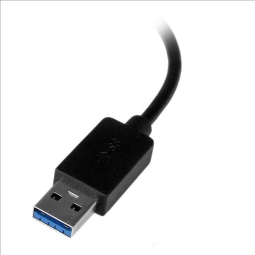 StarTech.com Portable 4 Port SuperSpeed Mini USB 3.0 Hub - Black