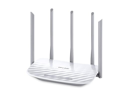 TP-Link Archer C60 AC1350 867Mbps (5GHz) 450Mbps (2.4GHz) Dual-Band Wireless Router White (V1.0)
