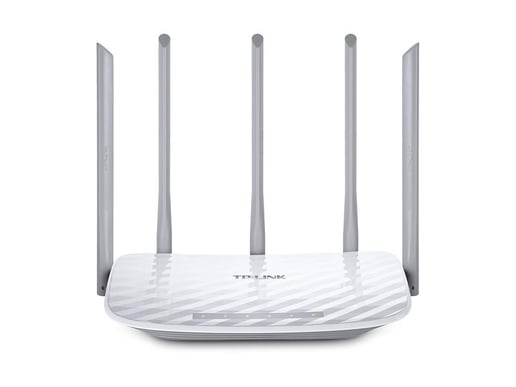 TP-Link Archer C60 AC1350 867Mbps (5GHz) 450Mbps (2.4GHz) Dual-Band Wireless Router White (V1.0)