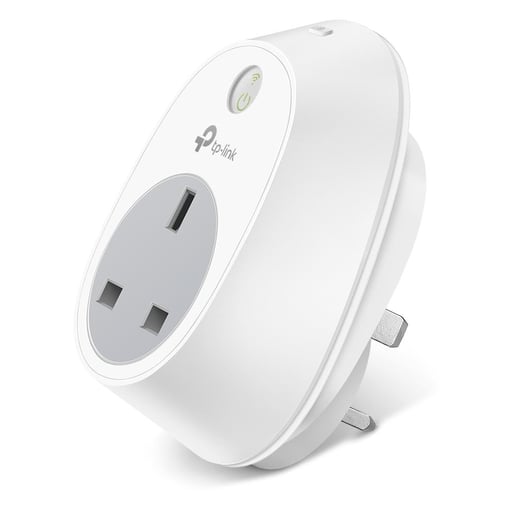TP-Link HS100 Kasa Smart Wi-Fi Plug 2.4GHz 802.11b/g/n (White) Pack of 2