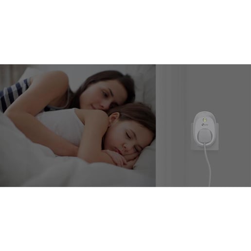 TP-Link HS100 Kasa Smart Wi-Fi Plug 2.4GHz 802.11b/g/n (White) Pack of 2