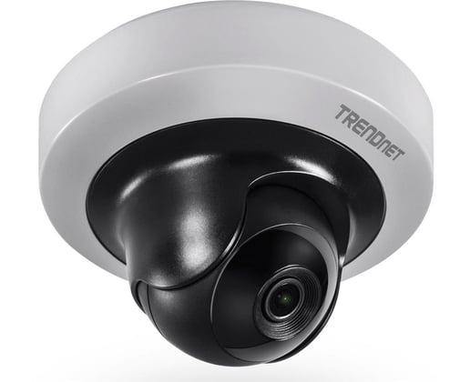 TRENDnet (2MP) IR Mini Network Camera 1080p WDR Pan/Tilt PoE Indoor Day/Night (Silver) V1.0R