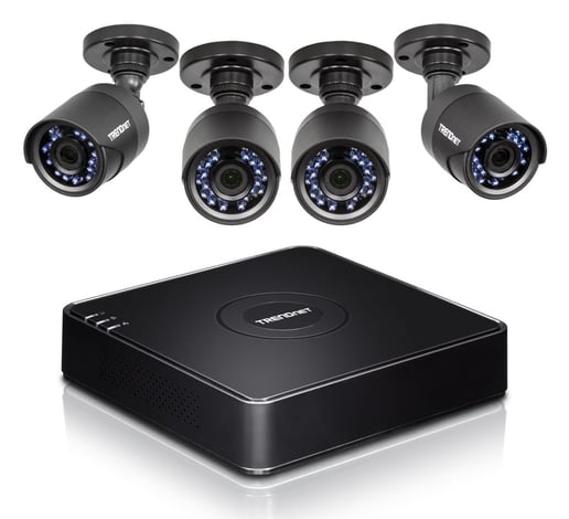 TRENDnet 4-Channel HD CCTV DVR Surveillance Kit (Black) Version v1.0R