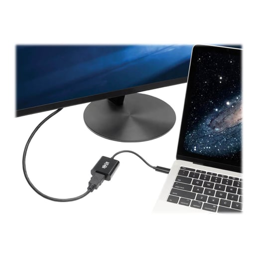 Tripp Lite (0.15m) USB-C/Thunderbolt 3 to HDMI Adaptor (4K x 2K) @ 24/25/30Hz M/F (Black)