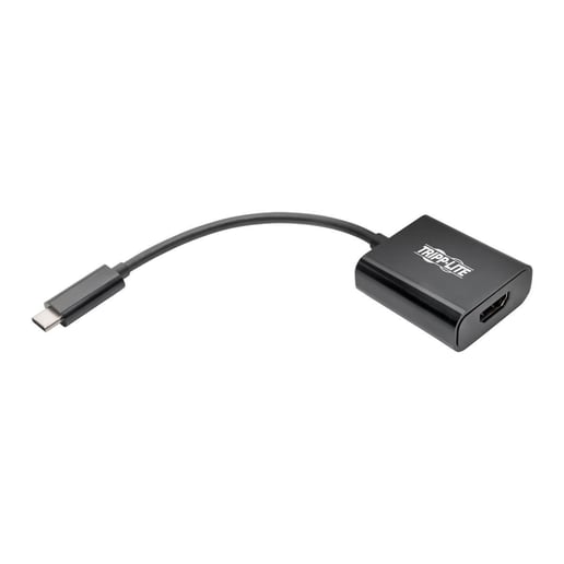 Tripp Lite (0.15m) USB-C/Thunderbolt 3 to HDMI Adaptor (4K x 2K) @ 24/25/30Hz M/F (Black)