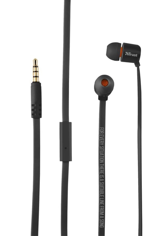 Trust Duga In-Ear Headphones with Microphone (Black)