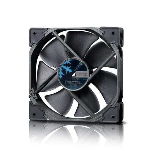 Fractal Design Venturi High Pressure HP-12 PWM (120mm) Computer Cooling Fan (Black)