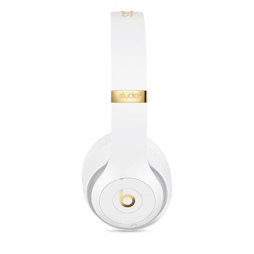 Beats Studio3 Over-Ear Noise-Cancelling Wireless Headphones (White)