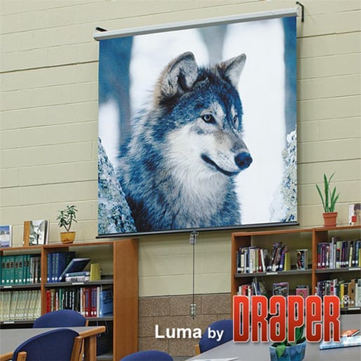 Draper Luma (84 inch) 4:3 Manual Pull Down Projection Screen