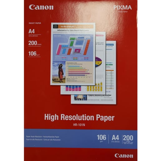 Canon HR-101N (A4) High Resolution Paper (50 Sheets)