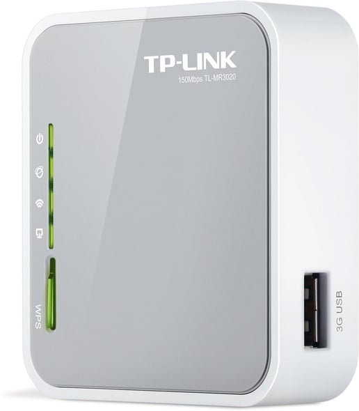 TP-Link Portable 3G/4G 150Mbps Wireless N Router (White/Grey) - V1.0