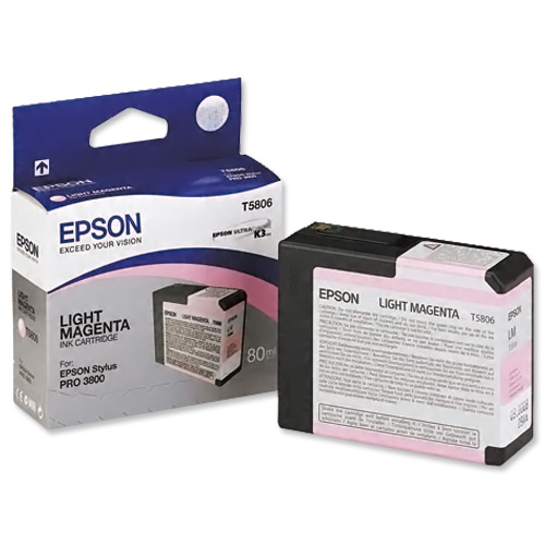 Epson UltraChrome Light-Magenta Ink Cartridge (80ml)