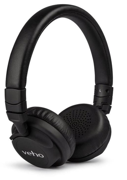 Veho Z-4 On-Ear Wired Headphones with Folding Design