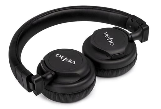 Veho ZB-5 On-Ear Wireless Bluetooth Headphones with Foldable Design