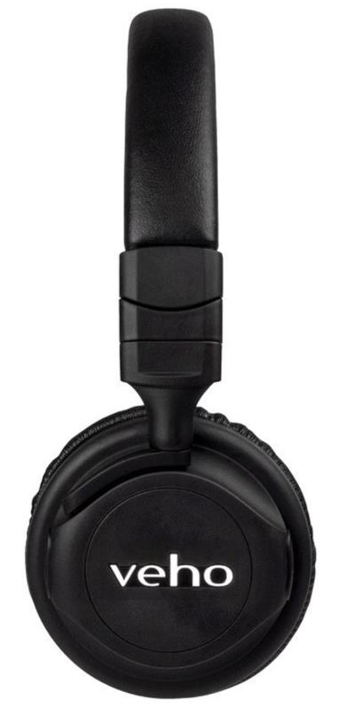 Veho ZB-5 On-Ear Wireless Bluetooth Headphones with Foldable Design