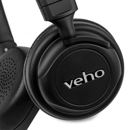 Veho Z-4 On-Ear Wired Headphones with Folding Design