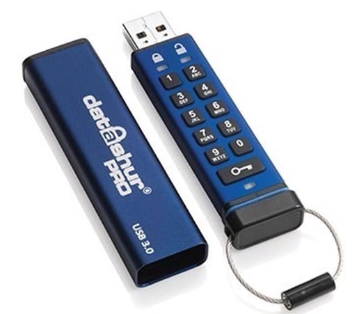 64GB iStorage datAshur Pro USB 3.0 Flash Drive