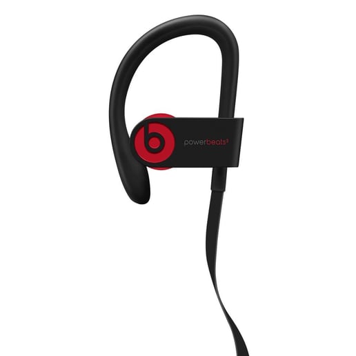 Apple PowerBeats3 Wireless In-Ear Earphones (Defiant Black/Red) - The Beats Decade Collection