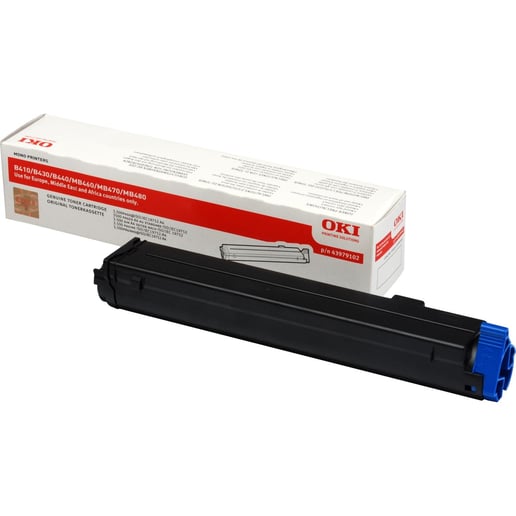 OKI 43979102 (Yield: 3,500 Pages) Black Toner Cartridge