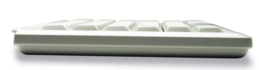 CHERRY Compact G84-4400 USB Keyboard with Integrated Trackball - Light Grey