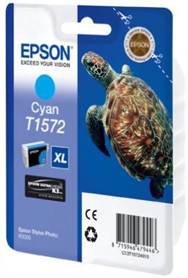 Epson Turtle T1572 (25.9ml) Ink Cartridge (Cyan)