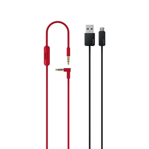 Beats Solo3 On-Ear Wireless Headphones (Defiant Black/Red) - The Beats Decade Collection