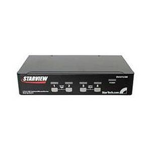 StarTech.com StarView SV431USB - KVM switch - USB - 4 ports - 1 local user - USB - 1U