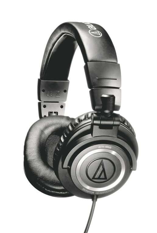 Audio-Technica ATH-M50s Professional Studio Monitor Headphones