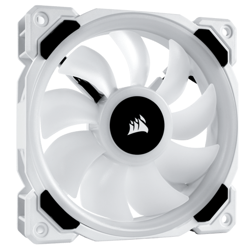 Corsair LL120 (120mm) Dual Light Loop RGB Case Fan (White) Pack of 3
