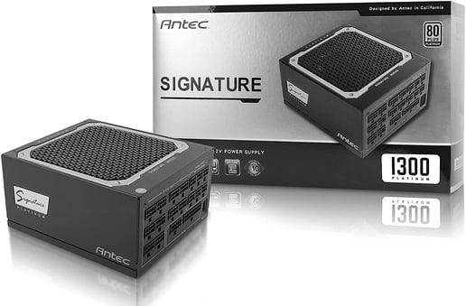 1300W Antec Signature Platinum Modular 80 Plus Platinum PSU