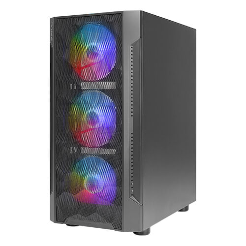 Antec NX260 Mid Tower Gaming Case - Black 