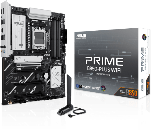 ASUS Prime B850-Plus WiFi ATX Motherboard for AMD AM5 CPUs