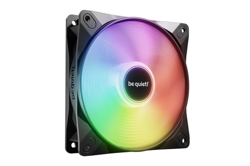 be quiet! Light Wings LX 120mm PWM ARGB High-Speed Chassis Fan in Black