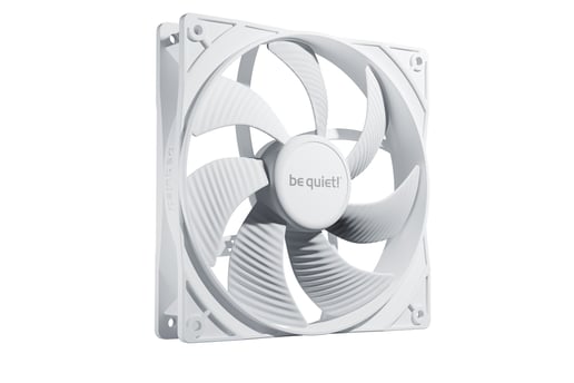 Be Quiet Pure Wings 3 PWM 140mm Chassis Fan in White