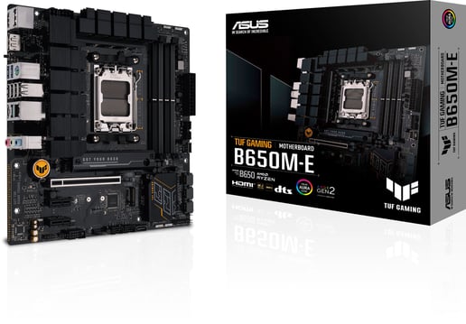 ASUS TUF Gaming B650M-E mATX Motherboard for AMD AM5 CPUs
