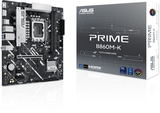 ASUS Prime B860M-K mATX Motherboard for Intel LGA1851 CPUs