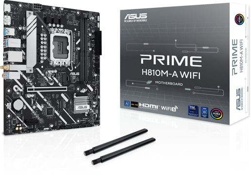 ASUS Prime H810M-A WiFi mATX Motherboard for Intel LGA1851 CPUs