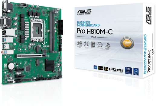 ASUS Pro H810M-C-CSM mATX Motherboard for Intel LGA1851 CPUs