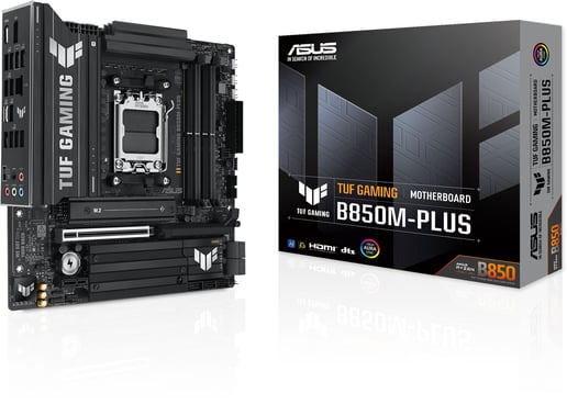 ASUS TUF Gaming B850M-Plus mATX Motherboard for AMD AM5 CPUs