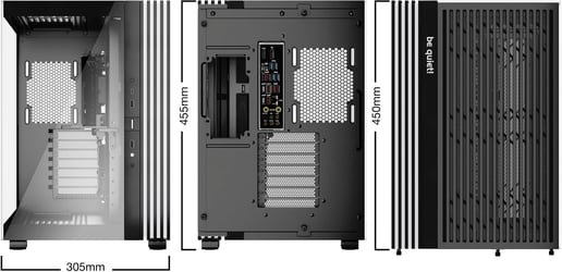 Be Quiet! Light Base 600 DX Mid Tower Gaming Case - Black 